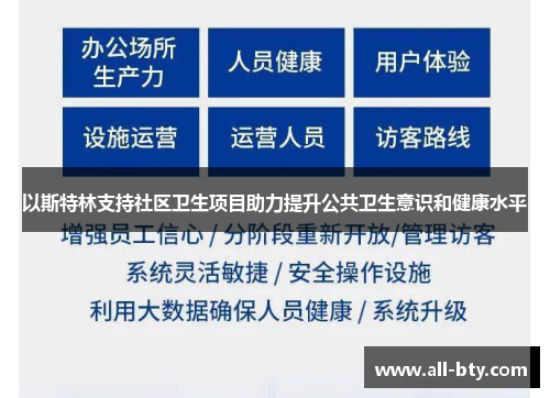 以斯特林支持社区卫生项目助力提升公共卫生意识和健康水平