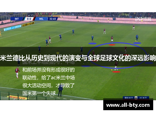 米兰德比从历史到现代的演变与全球足球文化的深远影响