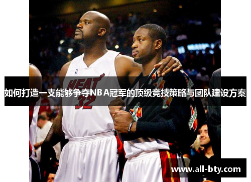 如何打造一支能够争夺NBA冠军的顶级竞技策略与团队建设方案